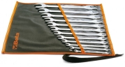 Komplet 12 kluczy płaskich dwustronnych 6-32 mm BETA 55/B12