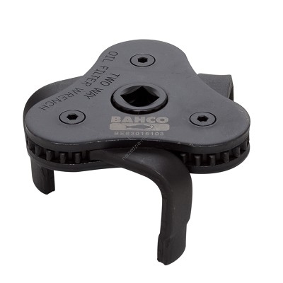 Trójnożny klucz nastawny 3/8'' / 1/2'' do filtrów oleju BAHCO BE65F65120