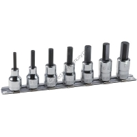 Zestaw 7 nasadek 3/8" imbusowe 3-10mm BAHCO 7409MR/S7