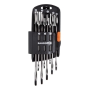 Zestaw kluczy płaskich, dwustronnych, metrycznych 6-22 mm BAHCO 6M/SH8