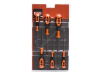 Zestaw wkretaków serii 600 płaskie 3, 4, 5.5, 6.5 i PZ 1, 2 BAHCO 610-6