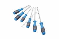 Wkrętaki do śrub z rowkiem i rowkiem krzyżowym PH 2150-2160 PH-06 Zestaw 6 sztuk Gedore 1482319