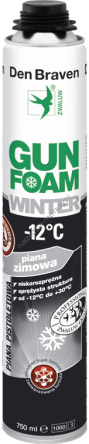 Piana pistoletowa zimowa do -12°C 750 ml DEN BRAVEN