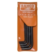 Zestaw wydłużanych kluczy trzpieniowych do śrub typu TORX PLUS 5 sztuk BAHCO 1976TORX/5T
